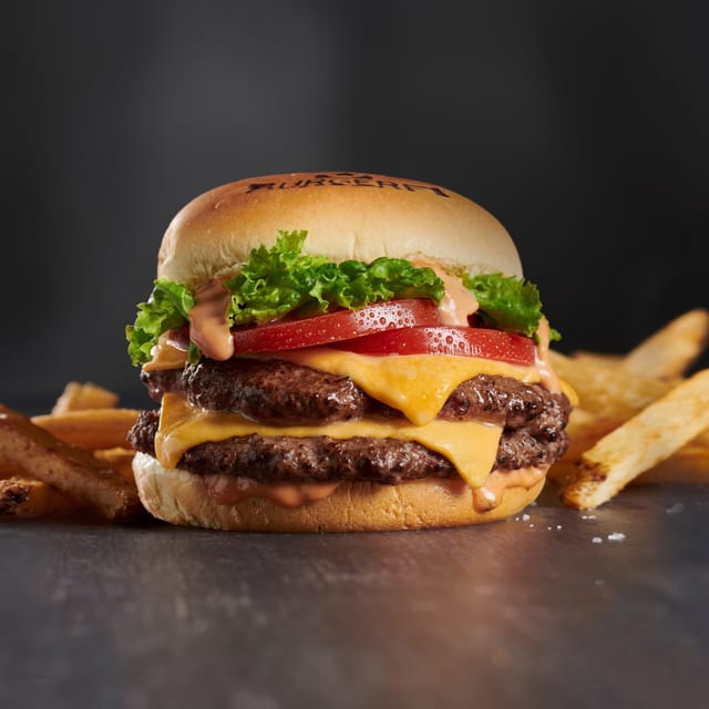 Double Classic Burger.