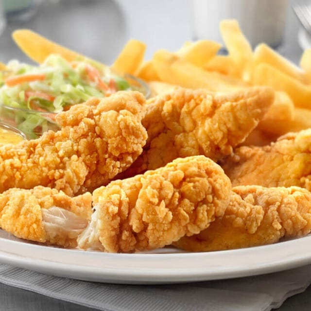 Chicken Tenders Dinner.