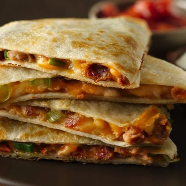 BBQ Chicken Quesadilla.