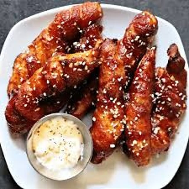 BBQ Chicken Tenders.