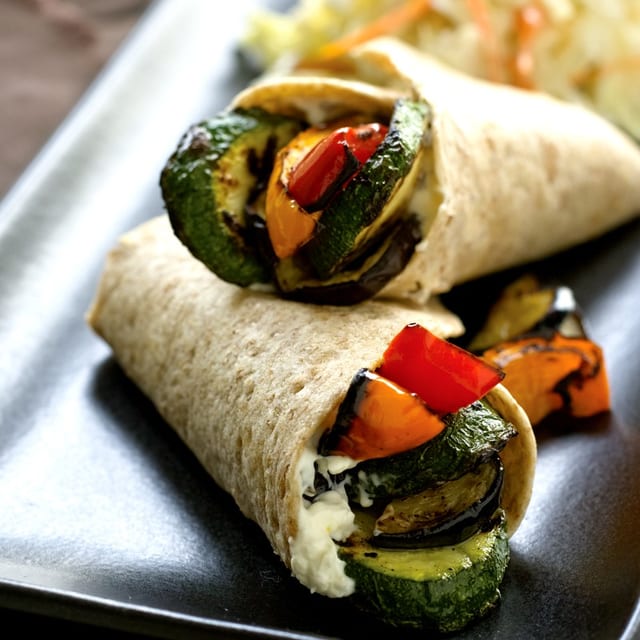 Grilled Veggie Wrap.