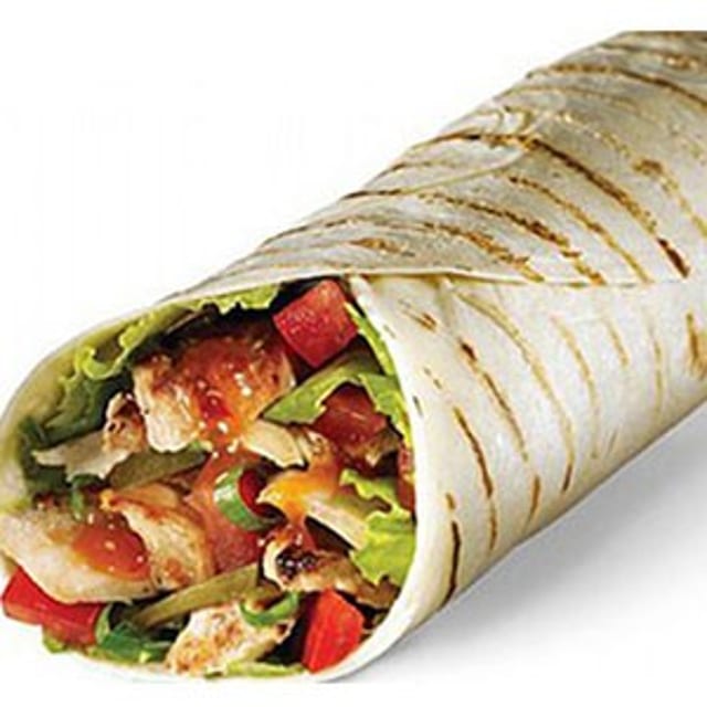 Chicken Kebab Wrap.