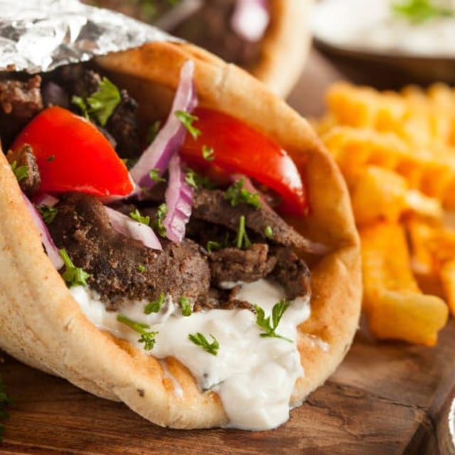 Beef Gyro Dinner.