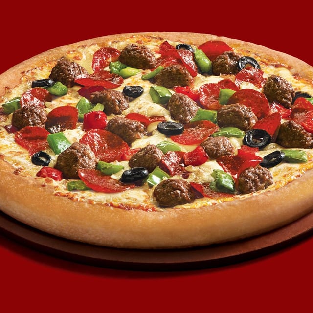 Hudson House Special Pizza.