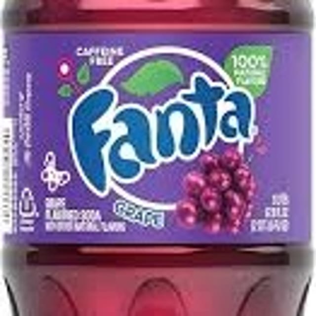 Fanta Grape, 20 Oz Bottle.