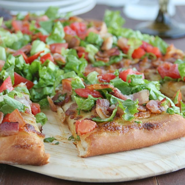 BLT Pizza.