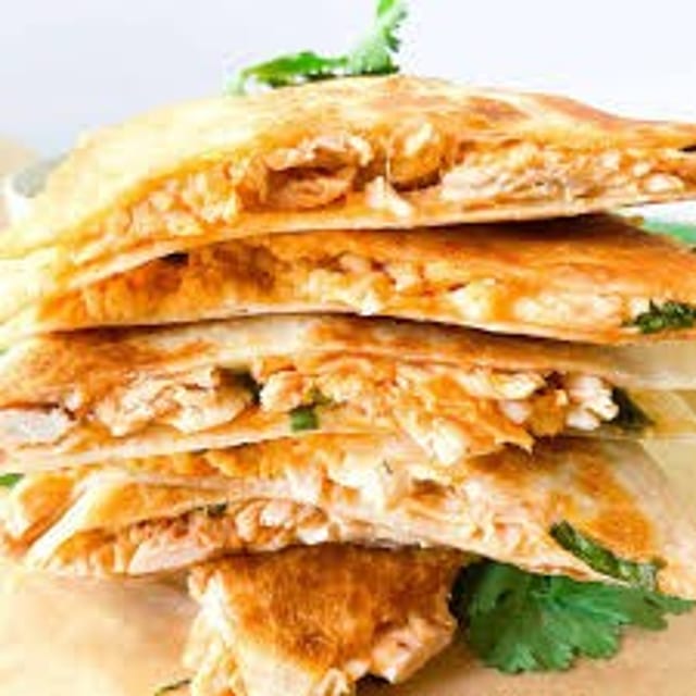 Buffalo Chicken Quesadilla.