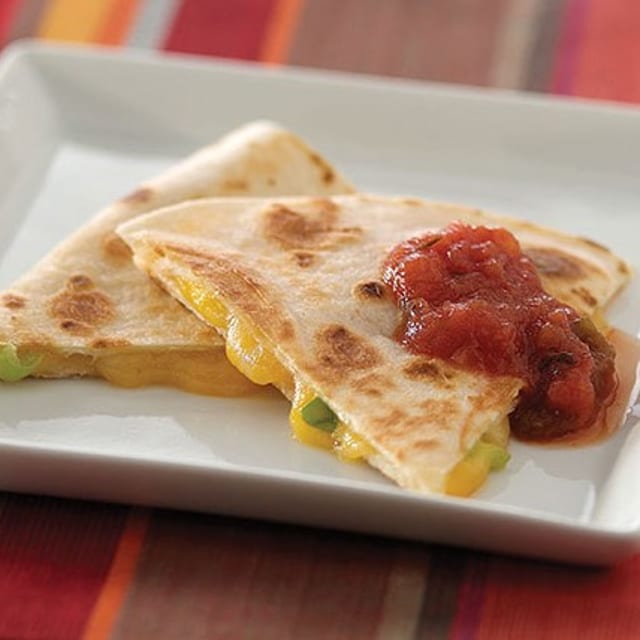 Cheese Quesadilla.